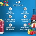 thumbnail image 5 of Syruvia Raspberry Tea Sugar Free Cocktails Syrup 25.4 Fl Oz With Pump, 5 of 7