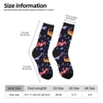 thumbnail image 5 of Yiaed Cartoon Dinosaur Print Great elasticity Crew Socks Sports socks for Men and Women, 5 of 5