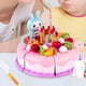 thumbnail image 4 of Juguetes de Comida de Juego de Roles Sunnimix pastel de cumpleaños rosa, 4 of 8