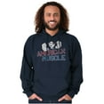 thumbnail image 5 of Popeye American Muscle Athletic Hoodie Hooded Sweatshirt Men Brisco Brands S, 5 of 6