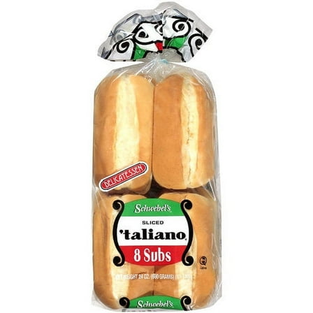Schwebels 'taliano Subs, 8 count