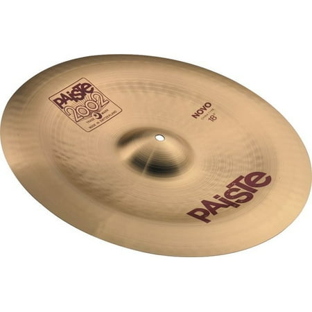 Paiste 1062518 18 Inch 2002 Series Novo China Cymbal With Lively Intensity New