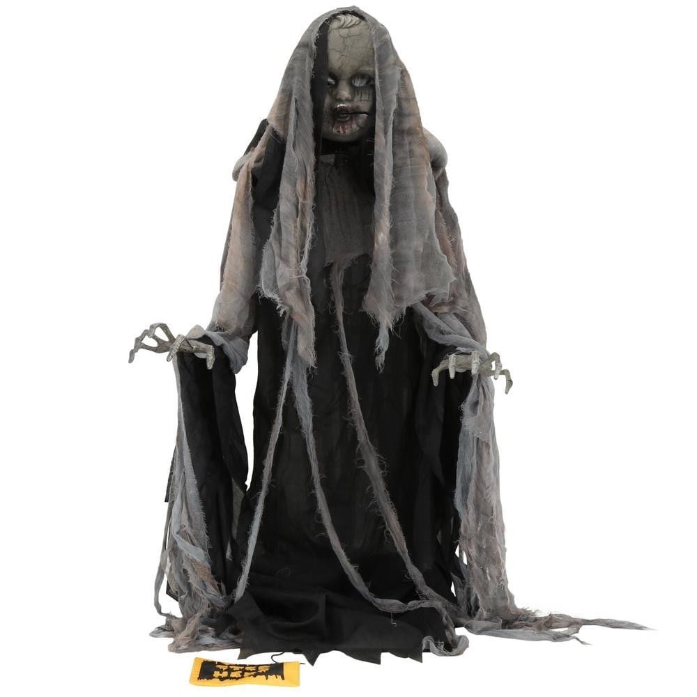 creepy rising doll