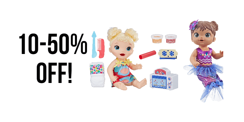 kid connection deluxe baby doll set