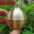 thumbnail image 6 of Durable Round Cow Sheep Horse Copper Bells Animal Husbandry Brass Bell Grazing 48MM, 6 of 8