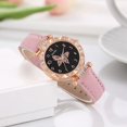 thumbnail image 2 of Reloj de cuarzo con esfera de mariposa y cien diamantes para mujer, personalizado, sencillo y popular, a la moda para mujer, 2 of 6