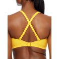 thumbnail image 2 of Women's Pour Moi 25100 Sunshine Padded Underwire Tie Swim Top (Yellow 38E), 2 of 2