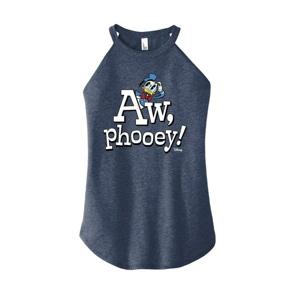 Disney - Donald Duck - Aw, Phooey! - Juniors High Neck Tank Top