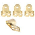 thumbnail image 3 of Finger Picks Metal 3Pcs Index Finger 1Pc Thumb Guitar Parts Musical Instrument Accessories(Gold ), 3 of 14