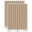 Brown, variant on Arrow Rounded Corners Solid 200+ Round Stickers - Yellow - Gloss Finish - 0.50" Size