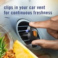 thumbnail image 5 of Febreze Car Air Freshener, Odor-Fighting Automotive Vent Clip, Tropical Blend Scent, 2 Count, 5 of 11