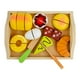 thumbnail image 2 of Cortar alimentos con cuchillo de Bandeja de alimentos Bandeja de para Juegos de comida Juegos de simulación para edades de 3+ Salvador Juegos de simulación de juguetes, 2 of 10