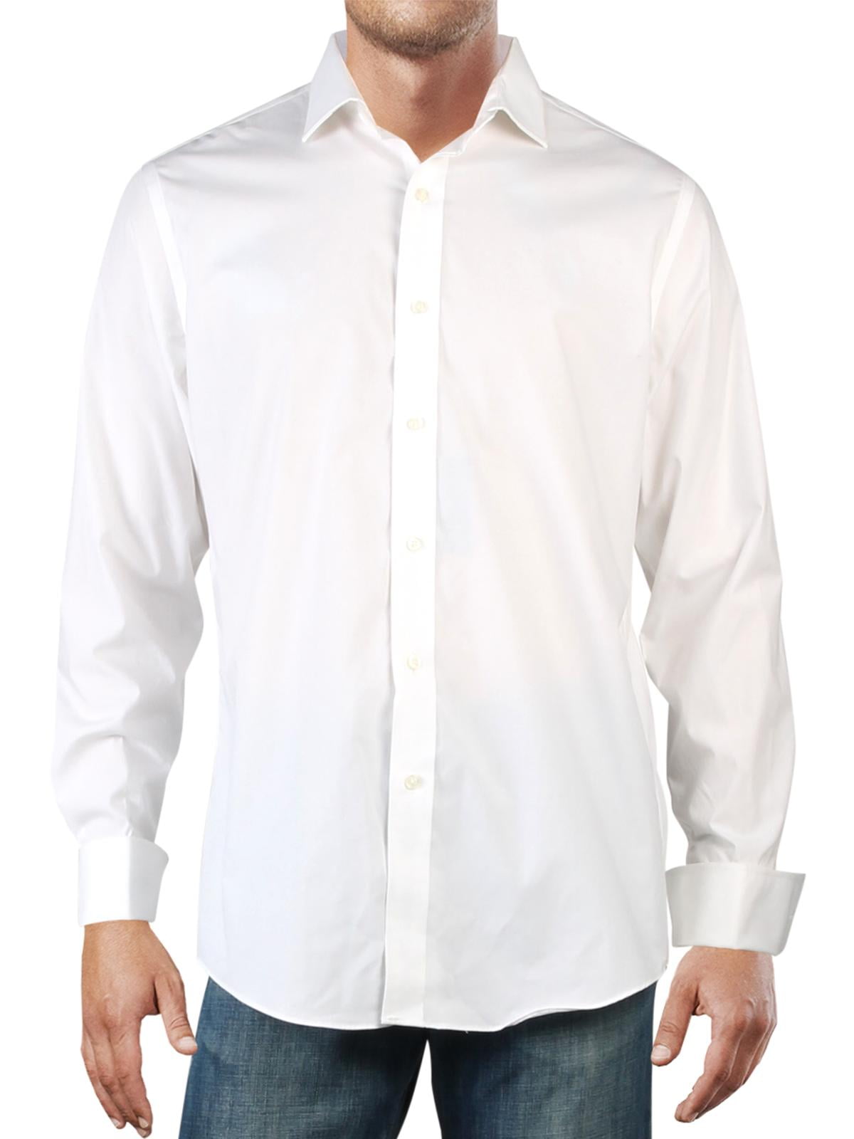 ralph lauren mens white dress shirt