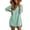 05 Light Green, variant on Anygrew Women's Swimsuit Coverups Bikini Coverup Beachwear Women Beach Dress Flower Motif