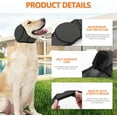 thumbnail image 3 of Duuclume Dog Ear Covers, Dog Calming Hoodie Ear Muffs Noise Headband Grey M, 3 of 6