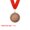 Bronze, variant on Uxcell Award Medal, Prize Winner Medal with Red Neck Ribbon Medal for Sport Gold