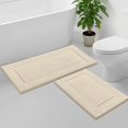 thumbnail image 4 of Set de 2 Alfombrillas de Baño SHACOS 51x81 cm y 80x120 cm, 4 of 9