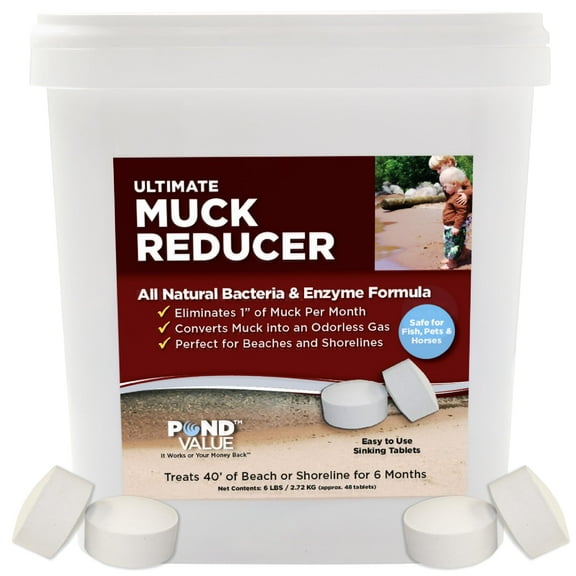 PondValue 530092 Ultimate Muck Reducer Pond Treatment 6lb