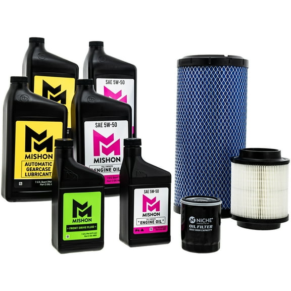 Mishon Full Service Oil Change Kit for Polaris Xpedition XP Northstar UTV 2024 MK1012900
