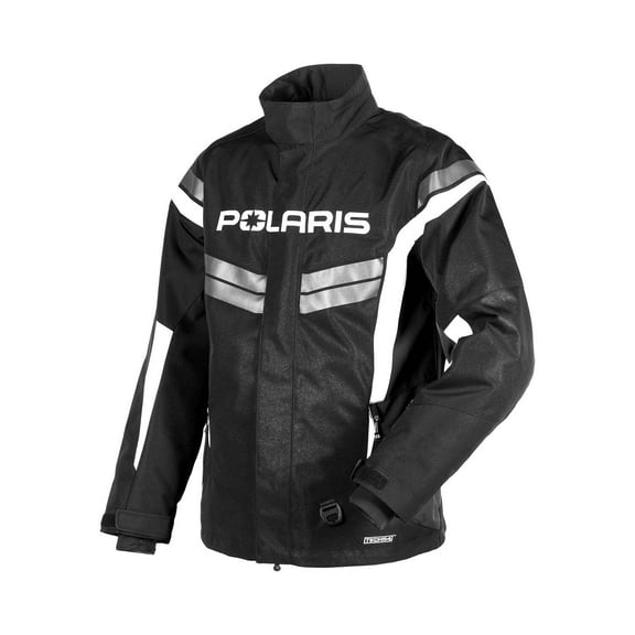 Polaris  Mens TECH54 Northstar Snowmobile Jacket Snocross Waterproof Black - Large 283300006
