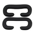 thumbnail image 4 of HEALEEP 2pcs Sweat Resistance VR Headset Eye Cover Black PU for VR Gaming, 4 of 8