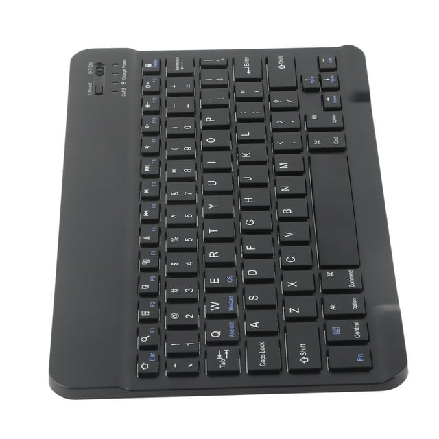 Wireless Keyboard, Ergonomic Keyboard Computer Keyboard Portable Keyboard Ultra-thin Keyboard with Black/whiteoptional for IOS / / Black,White