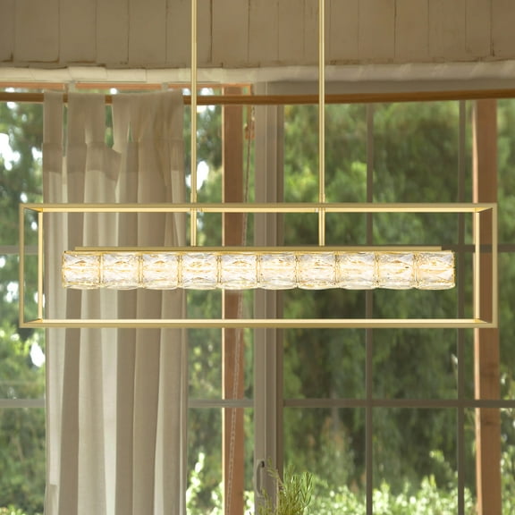 Luxury Cosmopolitan Chandelier, Soft Gold, UQL4680