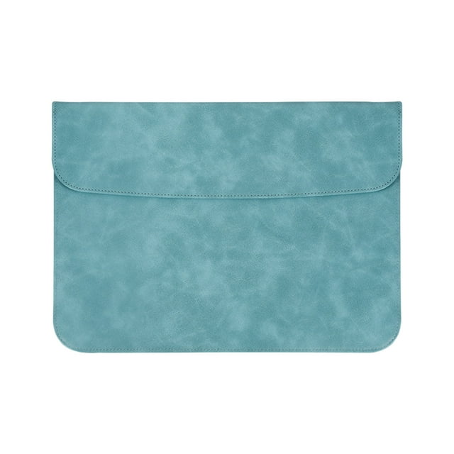 SDNall Thin And Waterproof Laptop Sleeve In Leather, With Invisible Magnetic Closure, Scratch Resistant For 13.3 Inch Devices, Stylish And Portable