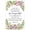 Unframe-style, variant on Inspirational Isaiah 41:10 Bible Verse Canvas Wall Art Christian Home Decor Watercolor Floral Wreath Scripture Print God Is With You Living Room Bedroom Gift