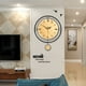 thumbnail image 2 of Reloj colgante de pared con columpio de madera Retro, reloj de pared de cuarzo silencioso, decoración para el hogar, oficina y habitación, 2 of 8