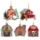 thumbnail image 5 of Árbol De Navidad Decoración Navideña De Madera Tema De Granja Adorno Colgante Adorno Decoración De Fiesta De Navidad Accesorios Methold HA040080-01, 5 of 6