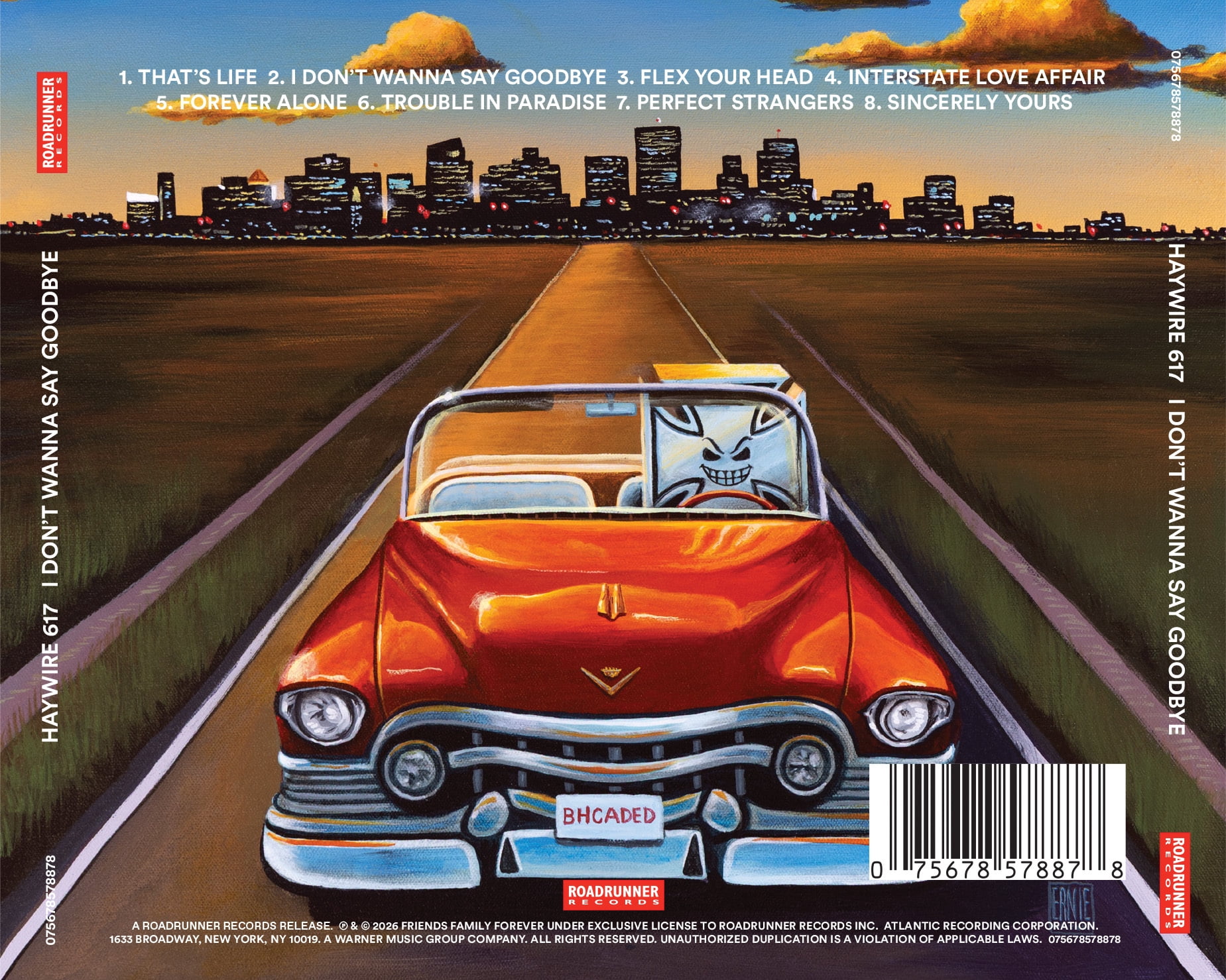 Haywire 617 - I Don't Wanna Say Goodbye - Music & Performance - CD