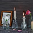 thumbnail image 7 of Tomnk Woo Clear Glass Bud Vases, Set of 24 Mini Flower Vases for Living Room, Vintage Style, 7 of 7