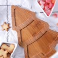 thumbnail image 4 of Christmas Tree Ceramic Dish Tray Porcelain Removable Snack Platter Cookie Plates Holiday Party Dessert Dinnerware, 4 of 6