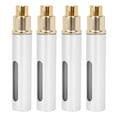 thumbnail image 1 of Refillable Perfume Glass Bottle, Outdoor Empty Spray Bottle Container With   Design For Excellent Feminine Attraction And Charm Shaping 10ml 4pcs, 1 of 8