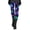 #W04-Purple [Womens Halloween Leggings Clearance Sales], variant on Halloween Leggings for Women High Waisted Athletic Workout Yoga Pants Tummy Control Fall Winter Tights #W04-Purple, S