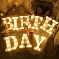 Alphabet Marquee Letters Sign LED Marquee Number Lights Sign with Timer ...