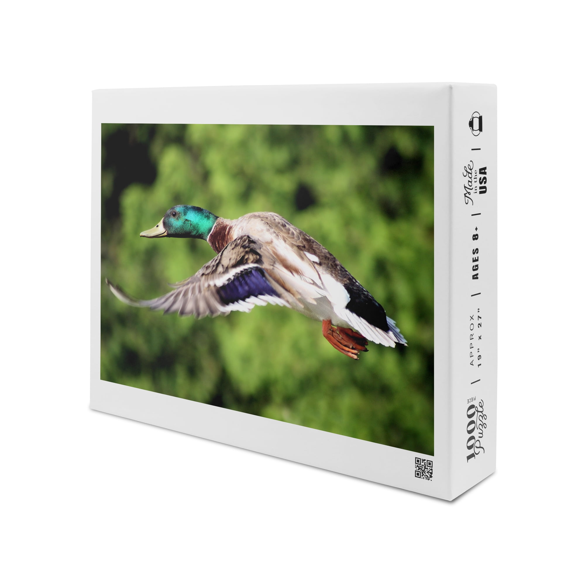 Mallard Duck (1000 Piece Puzzle, Size 19x27, Challenging Jigsaw Puzzle for Adults and Family