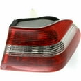 thumbnail image 2 of For BMW 3 Series Sedan 2002-2005 Tail Light Assembly Unit Passenger Side Outer Clear/Red | BM2801111, 2 of 4