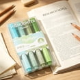 thumbnail image 4 of Highlighter Pen, Soft Pastel Ink, No-Bleed, Slim Barrel, for Journaling, Note Taking, Bible Study, Planner - Muted Color, 4 of 6