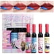 thumbnail image 1 of 4Pcs Lip Stain Set, Lip Stain Peel Off, Tattoo Color Lip Gloss, Long Lasting Waterproof High Colour Development Mini Liquid Lipstick, 1 of 5