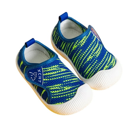 

Summer Sports Shoes for Baby Soft Sole Casual Shoes Breathable Mesh Shoes Children s Shoes Walking Shoes Blue 24(24)