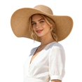 thumbnail image 3 of Shadoumai Sun Hats for Women Men Fishing Hat UPF 50+ Bucket Hat Foldable Wide Brim Outdoor Hiking Beach Summer Hats, 3 of 6
