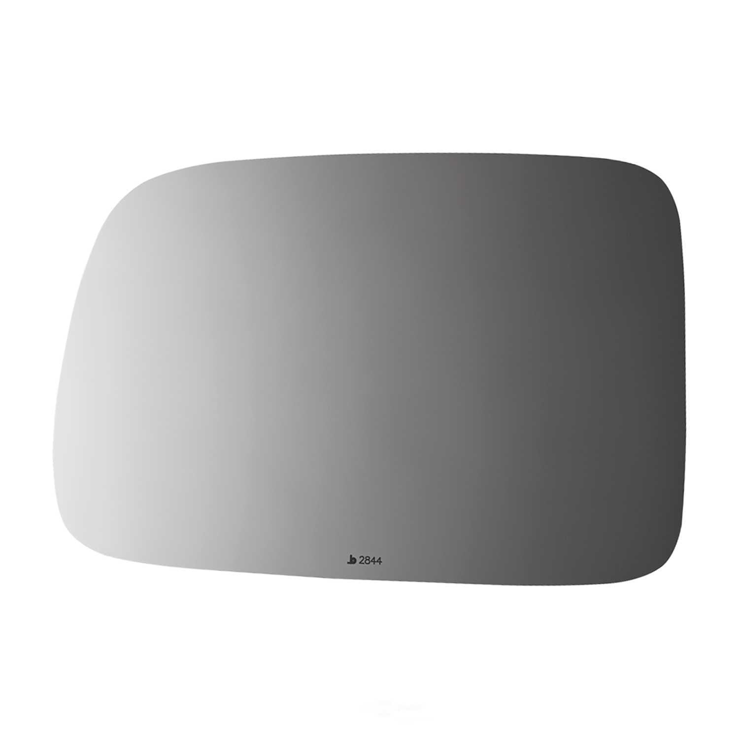 Burco Side View Mirror Replacement Glass - Clear Glass - 2844
