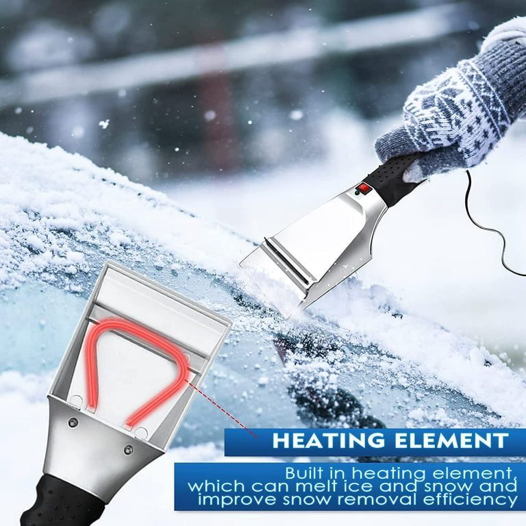 Wholesale heated ice scraper For Simple Ice And Snow Removal 