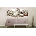 thumbnail image 2 of Tiptophomedecor Stretched Canvas Floral Art - Chocolate Orchid - Stretched & Framed Ready To Hang Art, 2 of 4
