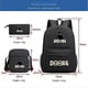 thumbnail image 2 of Doors roblox three-piece backpack Starry Sky Black ~ 1 three-piece. Kids backpack., 2 of 3