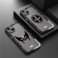 thumbnail image 2 of Funda Marvel Deadpool Wolverine para Apple iPhone XS Max 13 Mini 15ProMax 14 Pro XR 7 8 Plus 11 Pro SE 12 funda mate de lujo, 2 of 5