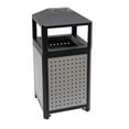 thumbnail image 4 of Outdoor Trash Can, 15-gallon Large Capacity Commercial Waste Container, Garbage Enclosure Four-sided Wide-opened Mouth(10.5*6.5 inches), 4 of 33