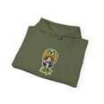 thumbnail image 3 of Red Dog Cross Dogtown Boys 1970s Z Skateboard Vintage Classic Hoodie Print - M / Military Green, 3 of 5